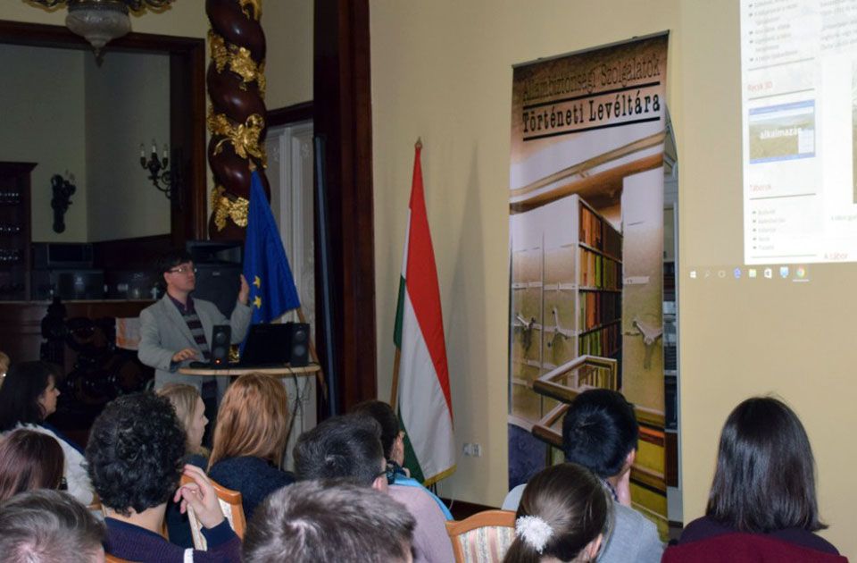 Diákok a Történeti Levéltárban