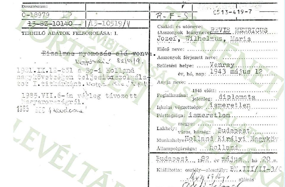 A magyar ellenzék nemzetközi kapcsolatai 1984-ben