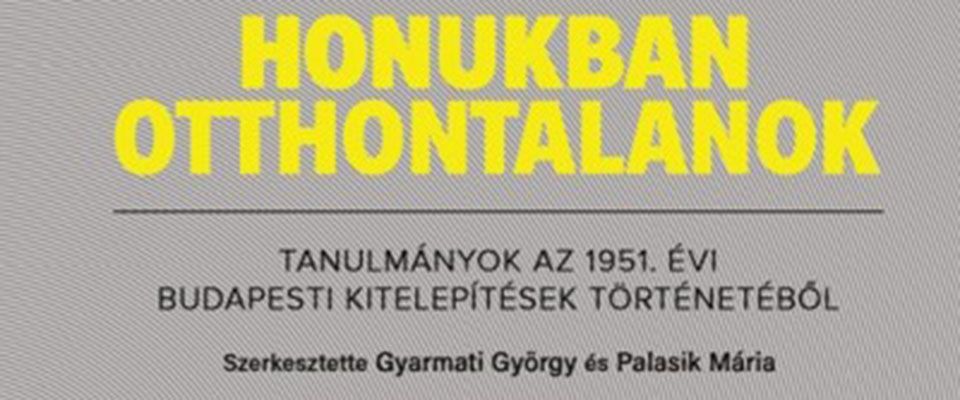 Könyvbemutató: Honukban otthontalanok