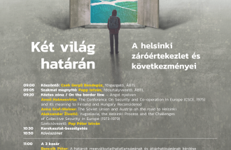 Helsinki konferencia - két világ határán